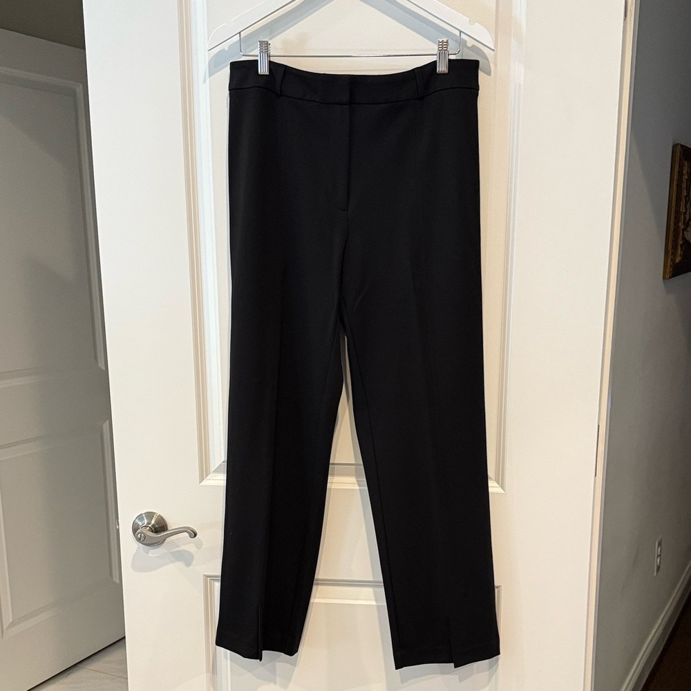 J. McLaughlin Black Straight Leg Pants